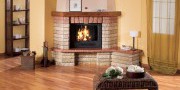 Stone - Rustic fireplaces